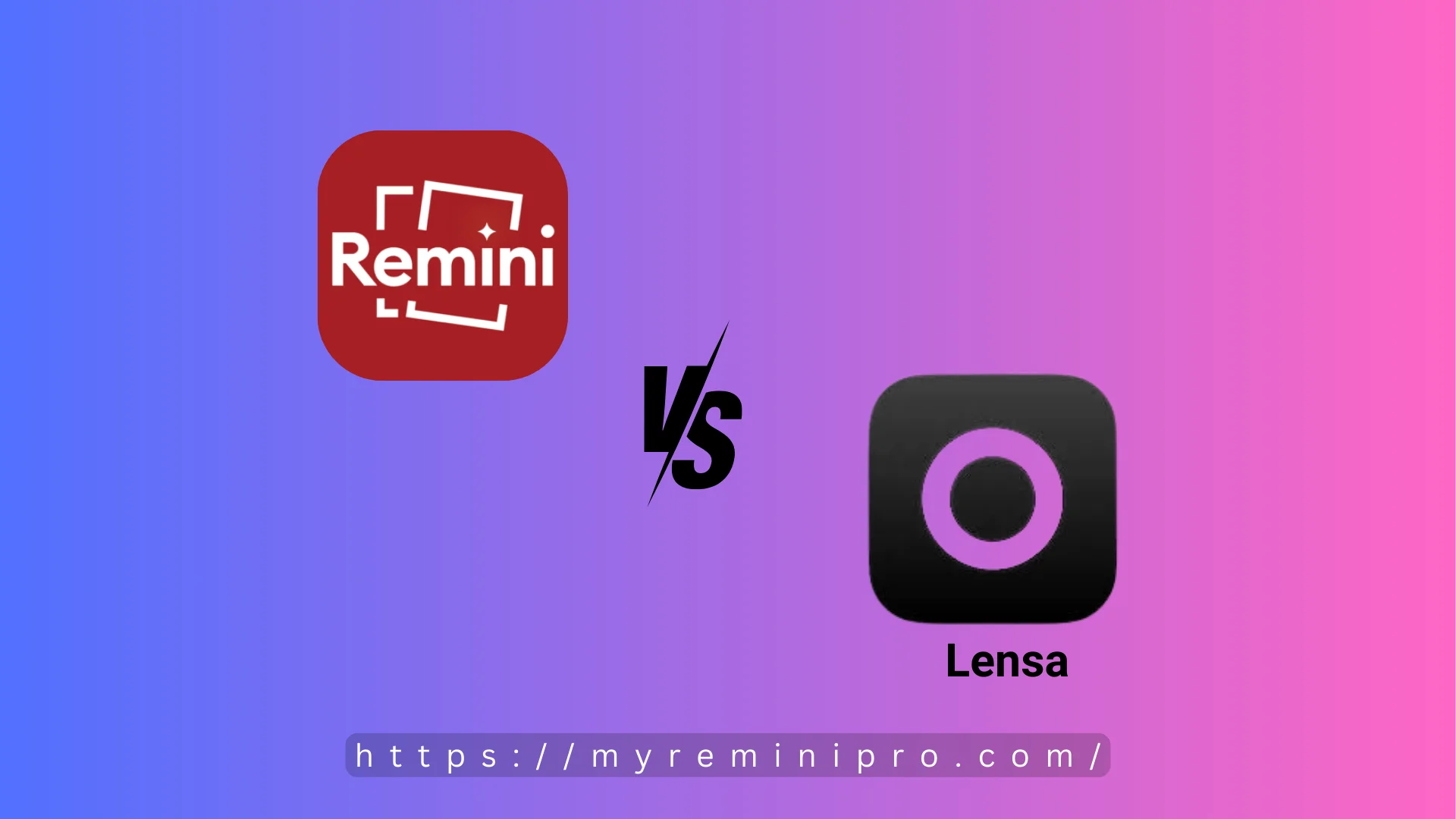 Remini vs Lensa feature image