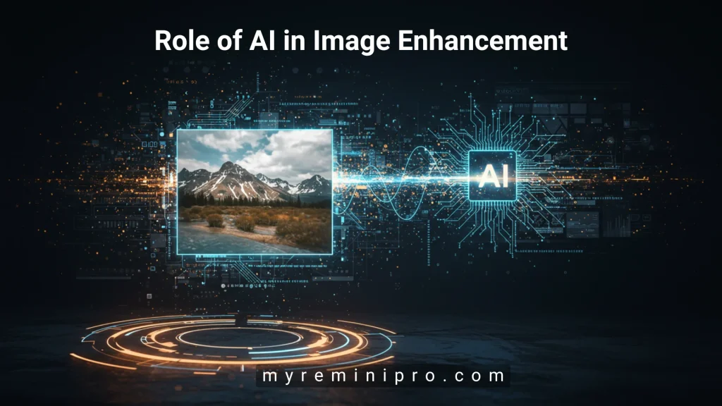 Role of AI in Image Enhancement feature image